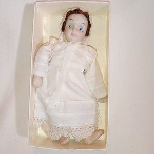Vintage Handpainted Kathrin Porcelain Bisque Doll